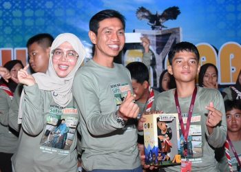 Bupati Fadhil sambangi kontingen jamnas XII Tahun 2026 di Cibubur jakarta