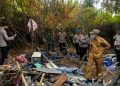 Grebek Basecamp Narkoba di Danau Kedap, Polsek Maro Sebo Hancurkan Pondok Terpal dan Amankan Satu Orang