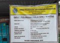 CV Pertama Jaya Mandiri Garap Proyek Musala Kantor KPU Tanjabtim senilai Rp 99,7 Juta