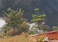 Sumur Ilegal Drilling di Bungku Kembali Meledak, Kepulan Asap Hitam Membumbung Tinggi