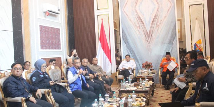 Rakor Bersama Wamen LH, Wagub Sani: Kendalikan Karhutla Harus Libatkan Semua Pihak