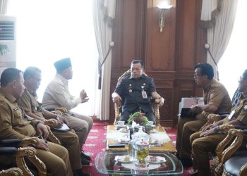 Gubernur Al Haris Terima Audiensi Kanwil Kementerian HAM Jambi, Bahas Persiapan Kunjungan Menteri HAM RI