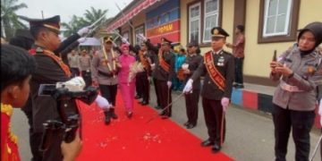 Sambut Kapolres Baru Batanghari, AKBP Doni Aryanto Gantikan AKBP Arya Tesa Brahmana