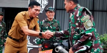 Bupati Fadhil Sambut Pangkogbwilhan I Tinjau Karhutla