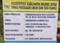 Baru Dibangun Sudah Dibongkar, Proyek Jembatan Box Culvert Rp781 Juta di Kasang Pudak Disorot Warga