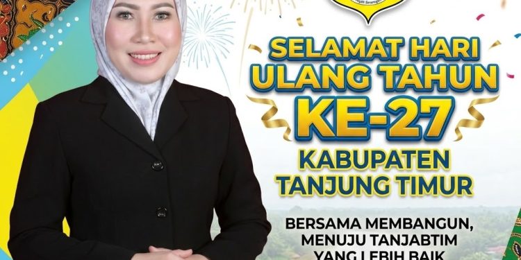 Dinas Perkim Tanjabtim Ucapkan Selamat HUT ke-27 Kabupaten Tanjung Jabung Timur