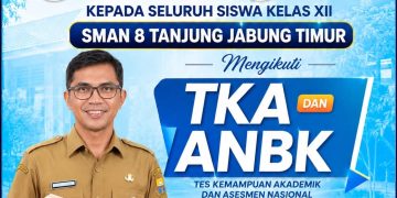 Sebanyak 170 Siswa-Siswi SMAN 8 Tanjabtim Ikuti TKA dan ANBK, Kepala Sekolah SMAN 8 Pastikan Hari Pertama TKA Dan ANBK Berjalan Lancar